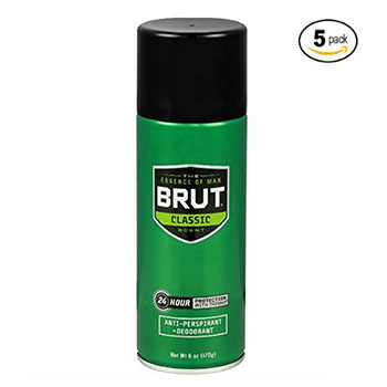Best 24 Hour Deodorants Brut Anti-Perspirant and Deodorant Spray, Classic 3 pack 5 pack