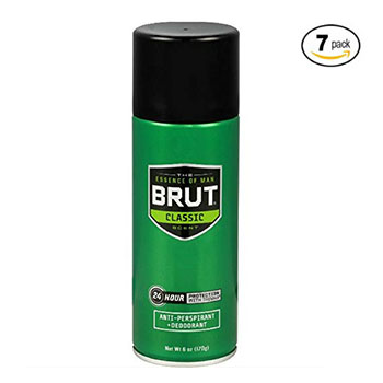 Best 24 Hour Deodorants Brut Anti-Perspirant and Deodorant Spray, Classic 7 pack