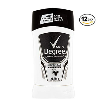 Best Stainless Deodorants Degree Men UltraClear Antiperspirant Deodorant, Black + White 12 pack