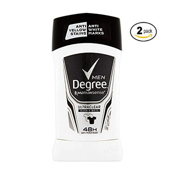 Best Stainless Deodorants Degree Men UltraClear Antiperspirant Deodorant, Black + White 2 pack