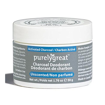 Best Charcoal Deodorants Purelygreat Unscented Deodorant